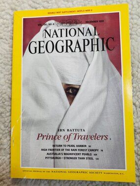 National Geographic Magazine Dec 1991 Vol 180 No 6 Ibn Battuta Prince Travelers